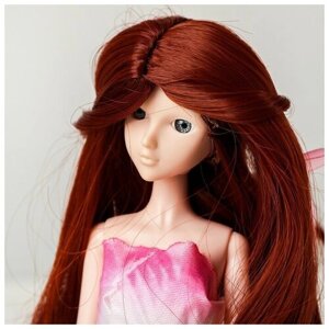 Волосы для кукол «Волнистые с хвостиком» размер маленький цвет 350