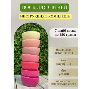 Воск для свечей / Микс 9 / 1750 г