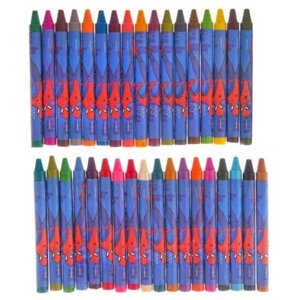 Восковые карандаши Человек-Паук, набор 36 цветов (1 шт.)