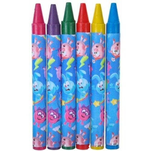 Восковые карандаши , , набор 6 цветов от компании М.Видео - фото 1