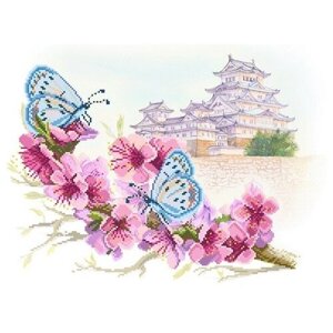 Восточная весна Рисунок на шелке 37/49 37х49 (30х40) Матренин Посад 4149