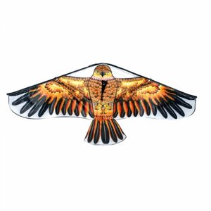 Воздушный змей "Орел", цвет оранжевый, 1,1 м