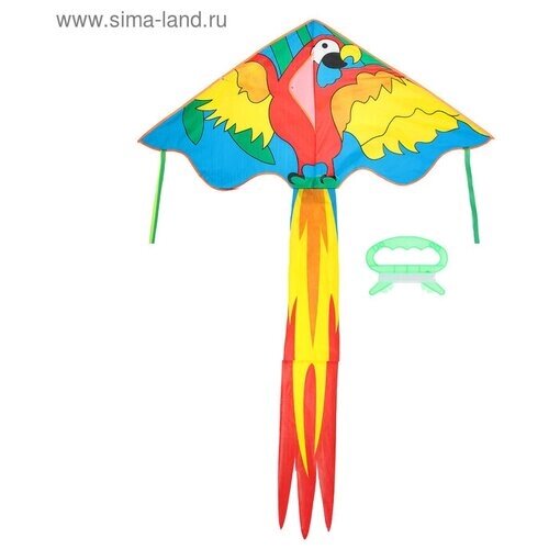 Воздушный змей «Попугай», с леской от компании М.Видео - фото 1