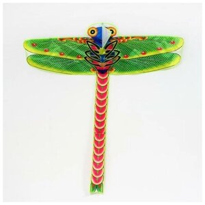 Воздушный змей "Стрекоза" с леской, цвета микс 5439490