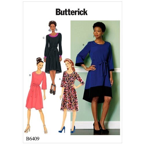 Выкройка BUTTERICK №6409 Платье от компании М.Видео - фото 1