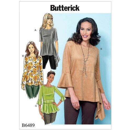 Выкройка BUTTERICK №6489 Топ от компании М.Видео - фото 1