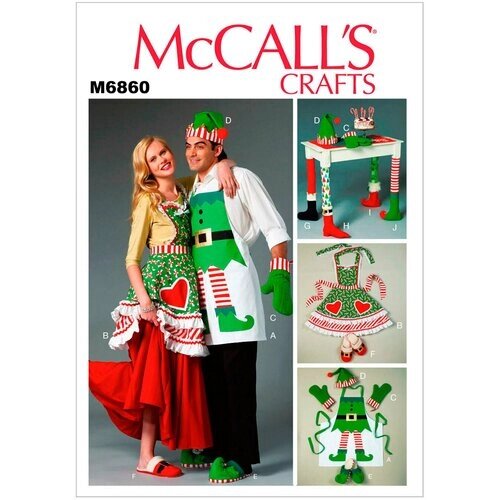 Выкройка McCall's №6860 Кухонные принадлежности от компании М.Видео - фото 1