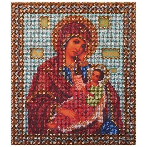 Вышивка бисером Богородица Утоли Мои Печали 20x24 см от компании М.Видео - фото 1