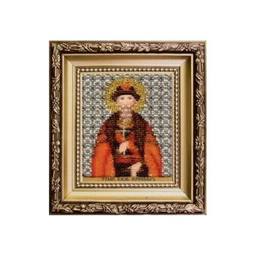 Вышивка бисером Икона святого благоверного князя Ярослава Мудрого Б-1199, 9x11 см см. от компании М.Видео - фото 1