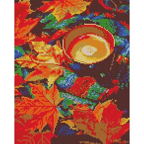 Вышивка бисером наборы картина Теплый кофе 24х30 см от компании М.Видео - фото 1