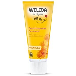 Weleda Детский крем для лица с календулой, 50 мл, 100 г