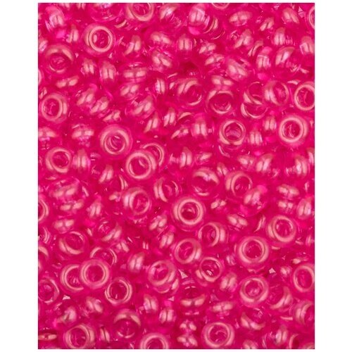 Японский бисер Toho Demi Round, размер 11/0, цвет: HYBRID Прозрачный розовый тысячелистник (YPS0051), 5 грамм