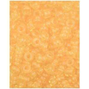 Японский бисер Toho Demi Round, размер 11/0, цвет: HYBRID Прозрачный желтая примула (YPS0047), 5 грамм