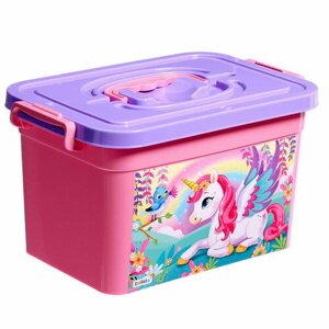 Ящик для хранения игрушек "Пони", 6.5 л