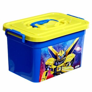 Ящик для хранения игрушек «Трансформеры», 6,5 л (комплект из 3 шт)