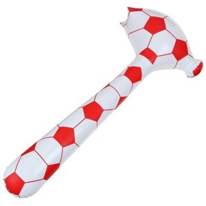 ZABIAKA Игрушка надувная "Футбольный молот" 80 см, цвета микс