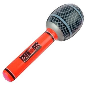 ZABIAKA Игрушка надувная «Микрофон», 30 см, цвета микс