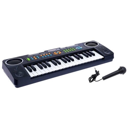 ZABIAKA Синтезатор 37 клавиш с FM-радио, 37 клавиши, с микрофоном и блоком питания №SL-02043 37977 от компании М.Видео - фото 1