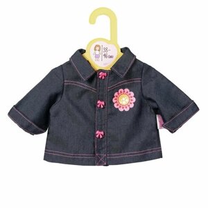 Zapf Creation Одежда для куклы Baby Born 38-46 см: Темно-синяя курточка 870266