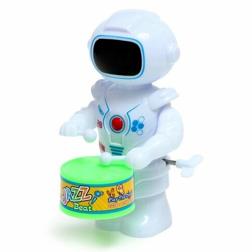 Заводная игрушка «Робот барабанщик» от компании М.Видео - фото 1