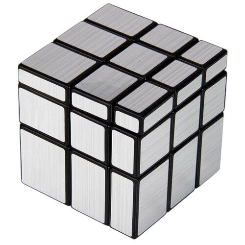 Зеркальный Кубик 3x3x3 непропорциональный (серебряный) от компании М.Видео - фото 1