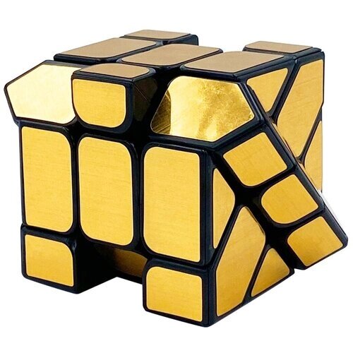 Зеркальный Кубик Фишер (золотой) от компании М.Видео - фото 1