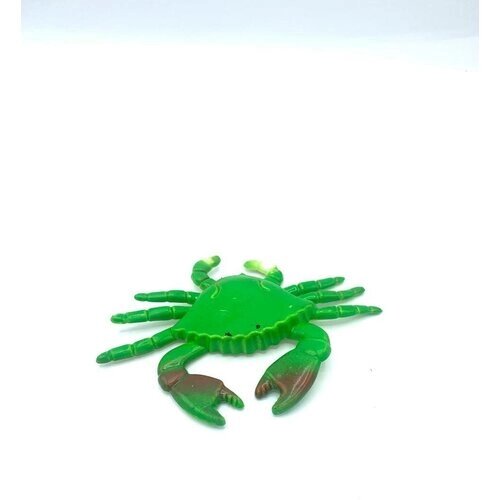 Животные-тянучки Антистресс Краб Зеленный из термопластичной резины от компании М.Видео - фото 1