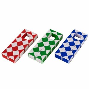 Змейка Рубика 36 блоков , развивающая головоломка для детей