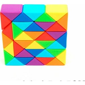 Змейка Рубика 36 блоков , развивающая головоломка для детей