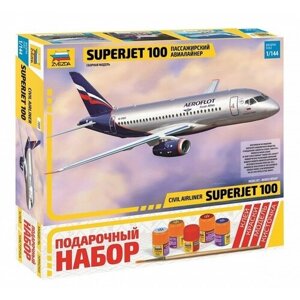 Звезда Сборная модель «Самолёт SuperJet 100», Звезда, 1:144,7009ПН)