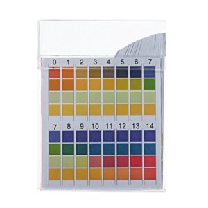 100 шт. Коробка PH тест-полоски Прецизионные четырехцветные сравнительные полоски для измерения качества питьевой воды