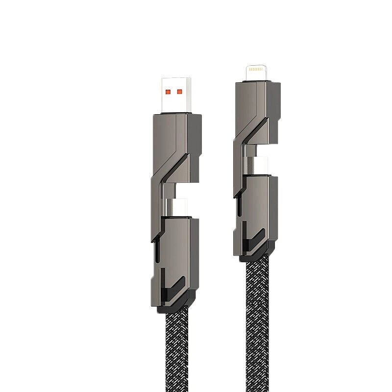 100 Вт USB-A/USB-C к USB-C/IP-кабелю для быстрой зарядки и передачи данных 1M/длина 2 м для Huawei Mate50 для iPhone 12 от компании Admi - фото 1