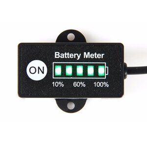 12/24 В LCD Вольтметр Батарея Индикатор емкости Счетчик электроэнергии для свинцово-кислотной / литий-кобальтовой кислот