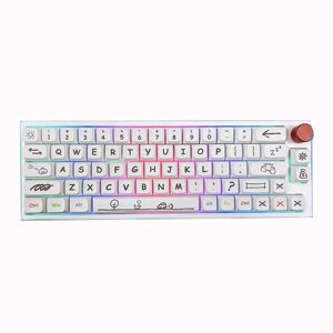 127 клавиш Daydream/Childlike/Peace and Joy PBT Keycap Set XDA Profile Sublimation Keycaps для клавиатур Механический