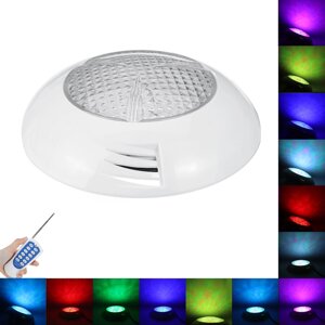 12V 144 LED RGB Подводное плавание Бассейн Фонтан Лампа Лампа Дистанционное Управление