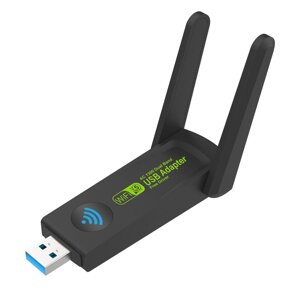 1300 Мбит/с 2.4G/5G Dual Стандарты USB3.0 WiFi адаптер Wifi Dongle USB Сетевая карта Бесплатный драйвер с внешним высоки