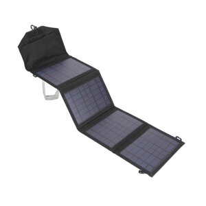 14 Вт 5V Складное Солнечная Панельное зарядное устройство с двумя портами USB Портативное Солнечная Зарядка Сумка для На