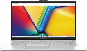15.6 Ноутбук ASUS Vivobook Go E1504, AMD Ryzen 5 7520U, 16Gb/512Gb, без ОС, серебро
