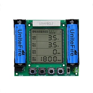 18650 Lithium Батарея Модуль тестера емкости Высокоточный LCD Цифровой Дисплей Измерение мАч/мВт-ч Модуль измерения исти