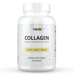 1WIN Коллаген с гиалуроновой кислотой и витамином С Dietary Supplement Collagen + Hyaluronic Acid + Vitamine C