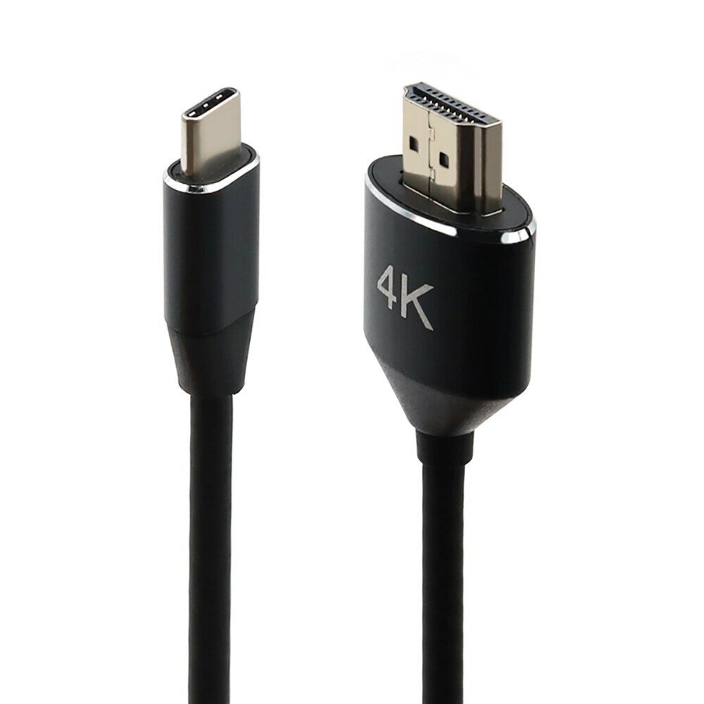 2 м USB3.1 HDMI-совместимый 4K Type C на HDMI-совместимый HD-видеокабель-адаптер для Huawei MacBook Pro usb-кабель c от компании Admi - фото 1