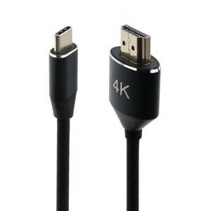 2 м USB3.1 HDMI-совместимый 4K Type C на HDMI-совместимый HD-видеокабель-адаптер для Huawei MacBook Pro usb-кабель c