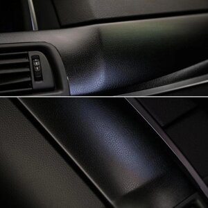 30см 150см черная текстура кожи Авто наклейки виниловая пленка Авто внутренняя наклейка