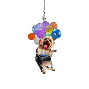 3D Cute Кот Puppy Авто Висячий цемент Собака Simulation Авто Декор для интерьера Животное Акрил Кулон Kid Toy Gift