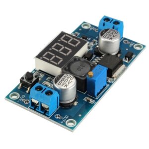 3Pcs LM2596 DC-DC регулятор напряжения Регулируемый понижающий модуль питания с Дисплей