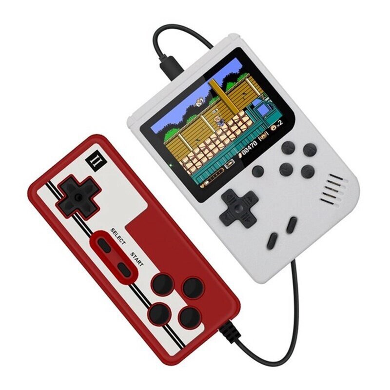 400 Games Retro Handheld Game Console 8-Bit 3.0 дюймов Color LCD Kids Portable Mini Video Game Player с Геймпад от компании Admi - фото 1