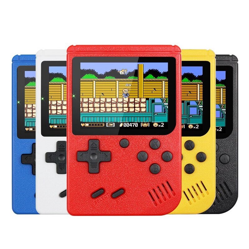 400 игр Ретро портативная игровая консоль 8-битный 3,0-дюймовый цветной ЖК-дисплей для детей от компании Admi - фото 1
