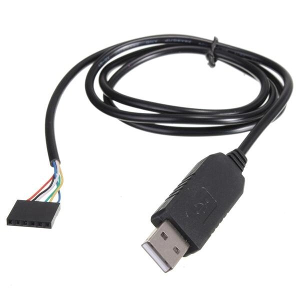 6-контактный FTDI FT232RL USB к последовательному адаптеру USB-кабель к TTL RS232 от компании Admi - фото 1