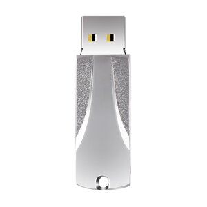 64GB 128GB USB2.0 Drive Вращение на 360° Металлический высокоскоростной USB-диск Pendrive
