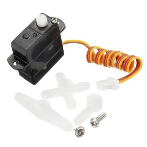 6Pcs 1.7g Низкое напряжение Micro Digital Сервопривод Mini JST Коннектор для модели RC
